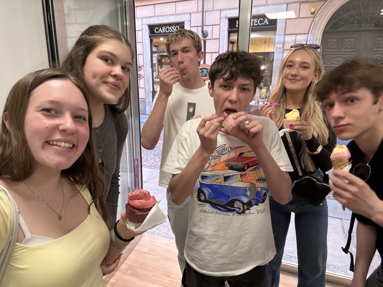2025 exchange - gelato in Italy